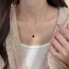 Necklace, Fashionable and Versatile, Colorful Water Droplet Pendant Necklace, Women's High-end, Light Luxury, Niche Collarbone Chain