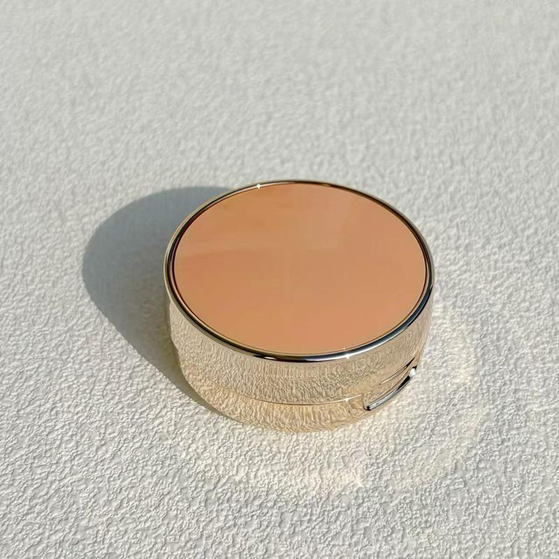 Мини-воздушная подушка для поделок, пустая шкатулка для пуховки с зеркалом, контейнер для косметики Bb Cream со спонжем, футляр для макияжа, уход за кожей