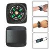 Мини-компасы Классические Прозрачная крышка Компасы Карманные часы Водонепроницаемые компасы Навигационные инструменты Кемпинг Выживание Пеший туризм
