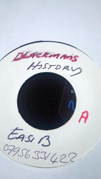7-дюймовая пластинка EASI B Blackmans History NONE Не на лейбле UK Reggae Ska Dub Б/у