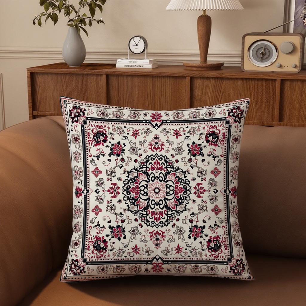 Floral Patterned Pillowcases For Sofasuitable For Sofa Car Bedroom Decorative Cushion Cover Pillow Cover