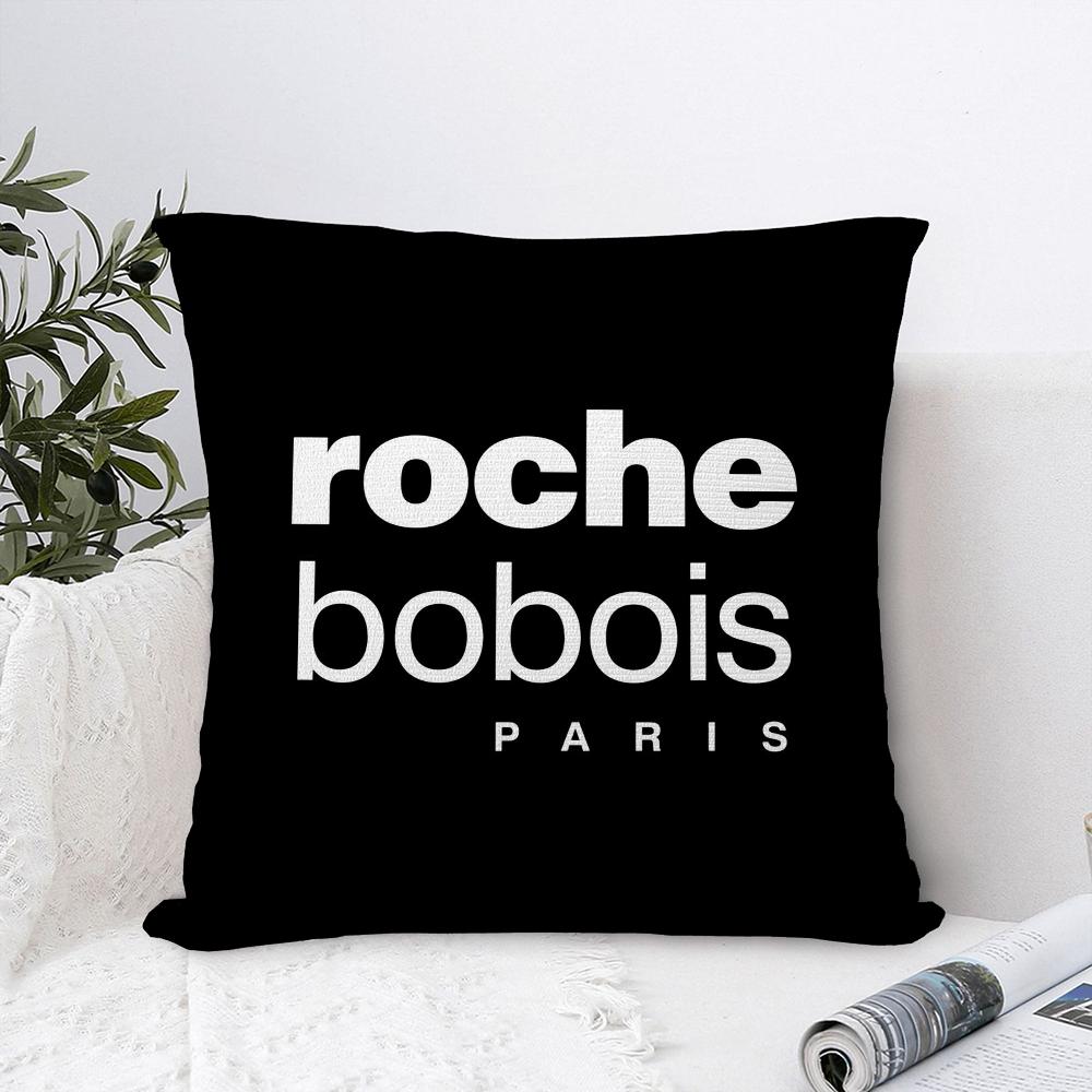 R-Roches Мода B-Bobois Наволочка Декоративная для Дивана Домашняя Двусторонняя Печать Плюшевая Квадратная Наволочка для Подушки Декор Подушки