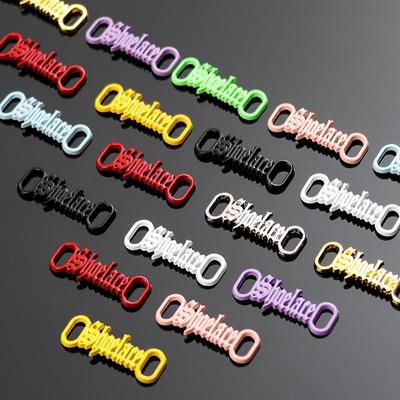 № 8 1 пара шнурков с пряжкой украшения комплекты кроссовок металлическая кружевная пряжка спортивные металлические шнурки аксессуары