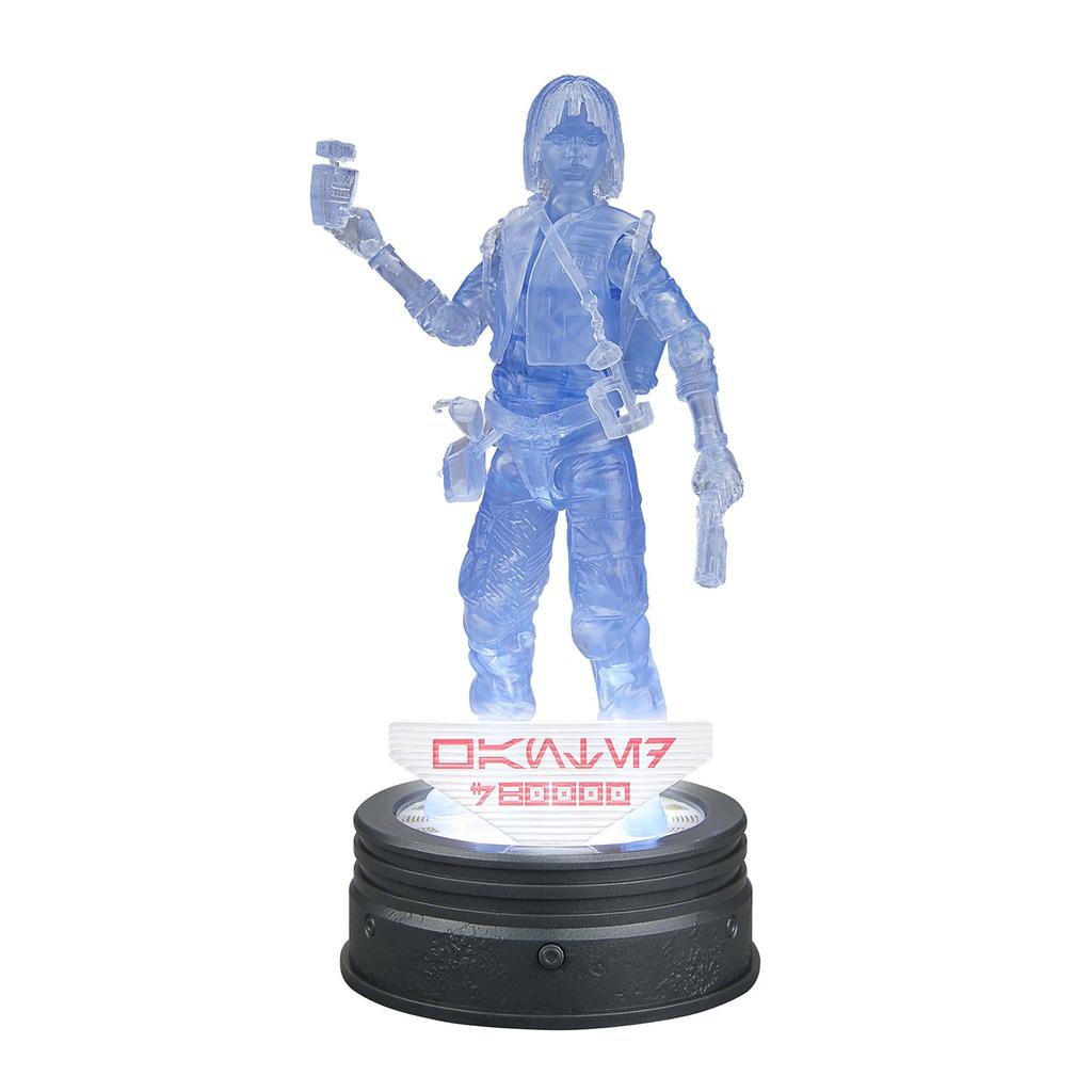 Star Wars Black Series Holocom Collection OSHA Aniseya Collectible 6-Inch Action Figure with Light-Up Holopack