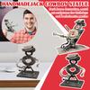 Handmade Jack Cowboy Statue - Funny Gifts In Steel For Men, Fun And Unique Metal Art Sculptures