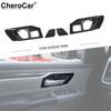 4pcs Door Handle Bowl Frame Trim Cover for Dodge Ram 2018+Black Carbon Fiber