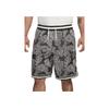 Nike Шорты для баскетбола Dri-FIT DNA All Over Print со шнуровкой, мужские шорты черного цвета FB6928-010