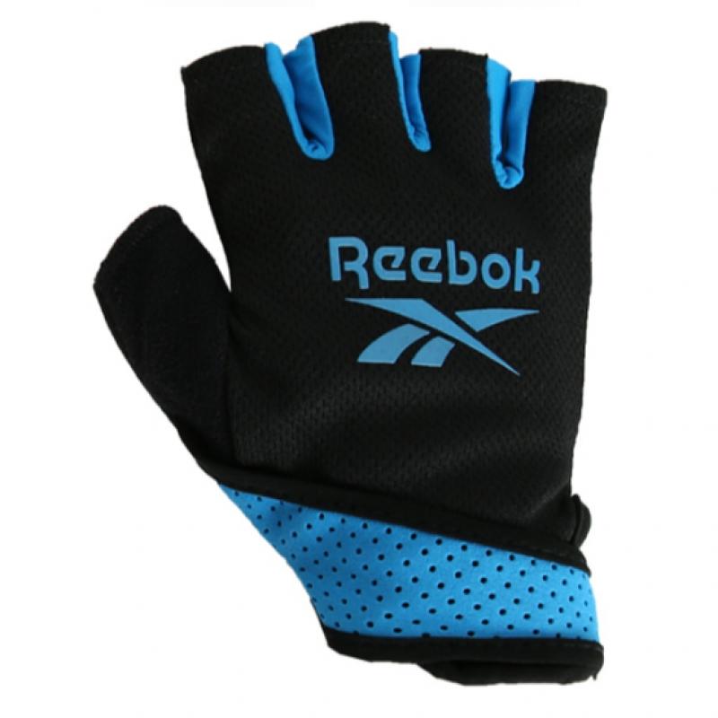 Reebok Galleria Reebok Gym Glove Supplies Тренировочные перчатки синего цвета