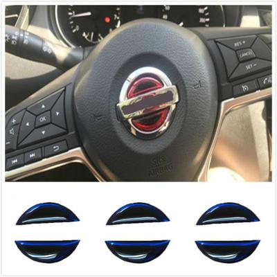 Наклейка на руль автомобиля для Nissan Sylphy Altima x-trail Tiida Sunny Qashqai Bluebird, декоративные автомобильные наклейки