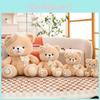 Beret Bear Plush Toy Candy Hug Doll Birthday Christmas Gift Cushion Decoration