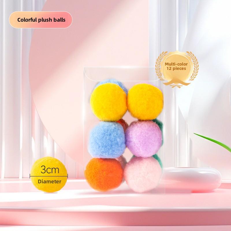 Новая игрушка для кошек Бесшумный мячик Самостоятельно двигающийся, чтобы избавиться от скуки, кошка Игрушка для кошек Мягкий эластичный мяч, устойчивый к укусам, палочка-дразнилка для кошек Товары для кошек