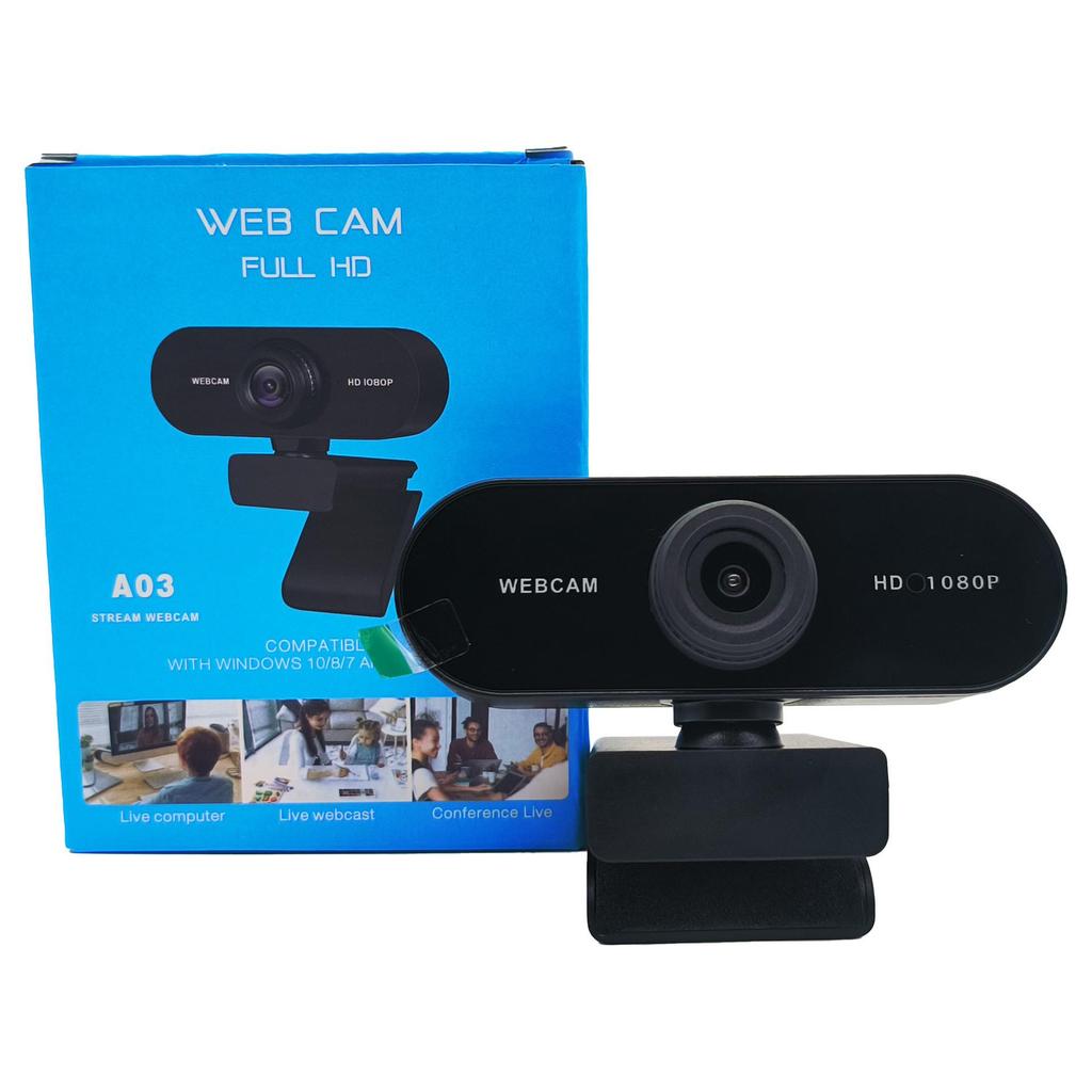HD 1080P 4K USB Webcam for Desktop & Laptop - Ideal for Online Classes & Streaming