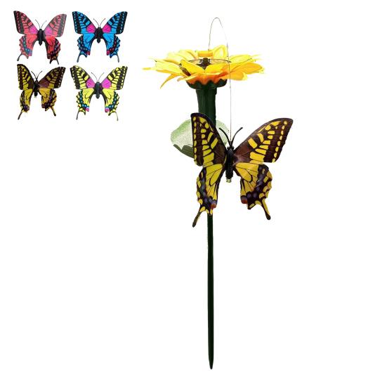 Fluttering Solar Hummingbirds Realistic Appearance Easy To Install Flying Dancing Hummingbirds Garden Stake Patio Decoration