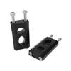 1 Pair Handlebar Mount Clamp Riser 78in Aluminum Black Coating Handlebar Lift Clip for Motorcycle