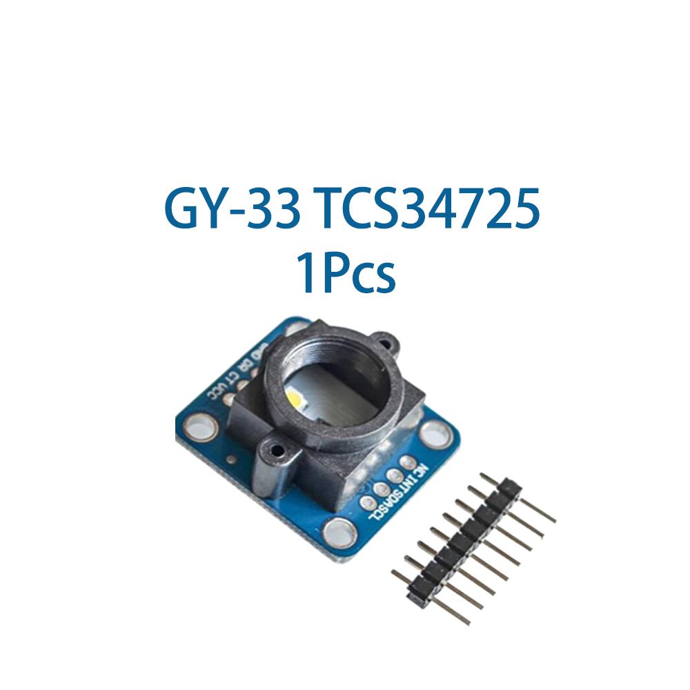 1/5/10Pcs GY-33 TCS34725 Color Recognition Sensor Module Color Detection Light Sensing Module Replacing TCS230 TCS3200Replacement Sensors2