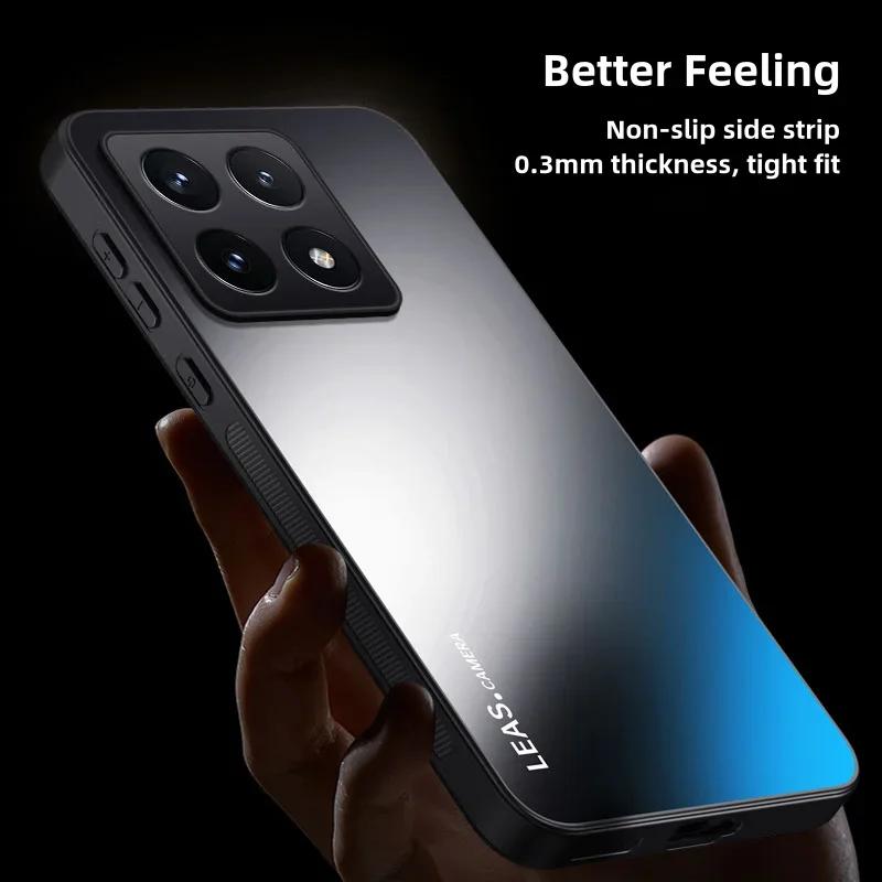 Матовый чехол AG для телефона Xiaomi 15T 14T Pro Mi15T Poco M7 Pro Матовая защитная крышка для камеры для Xiaomi 17 Pro Max 17Pro Coque