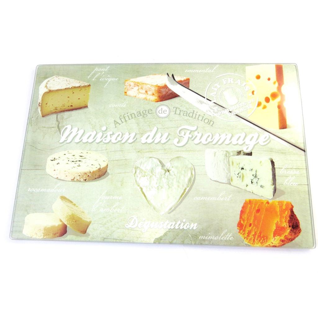 Les Trésors De Lily [M3805] - Разделочная доска/подставка 'Terroir Français' maison du fromage (30x20 см)