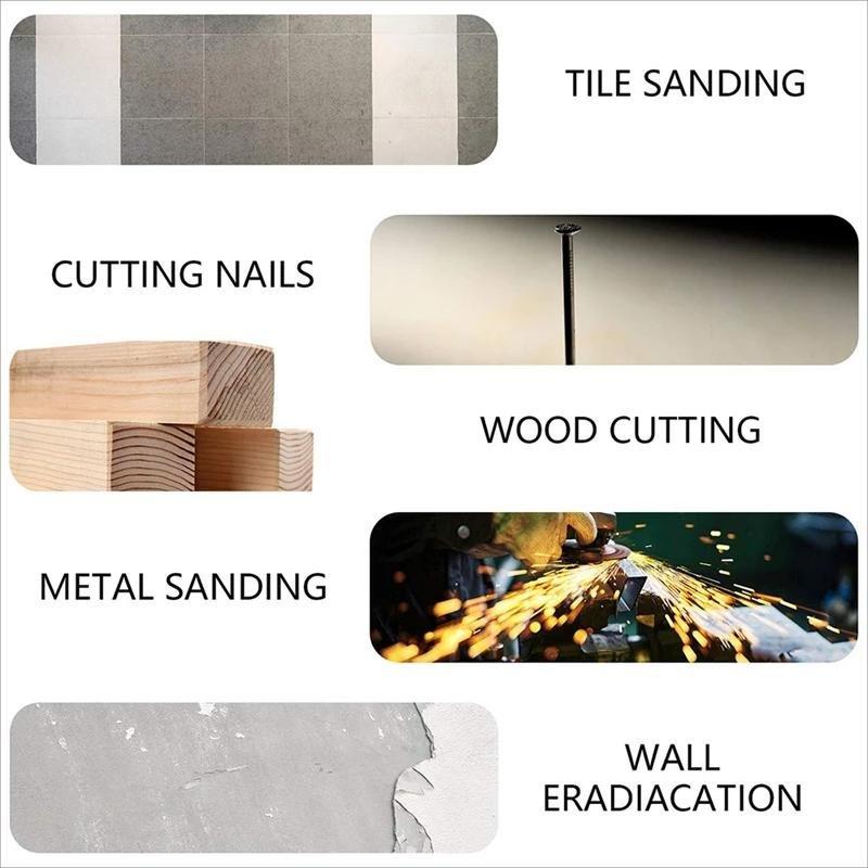 1 шт. Алмазные осциллирующие пильные полотна для многофункциональных инструментов, пильные полотна для грубой шлифовки, шпатлевки, плитки, керамики, электрических принадлежностей, многофункциональных инструментов
