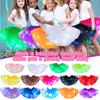 Kids Girls Baby Sequin  Skirt LED Light Up Pettiskirt Ballet Clothes 2pcs