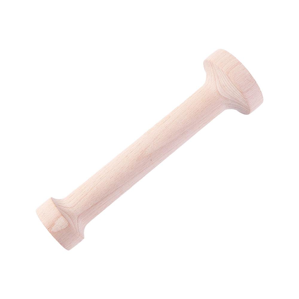 Cake Portable Double Sided Wooden Egg Tart Pusher Tart Tamper Eggtart Mold Pastry Tools Dough Press