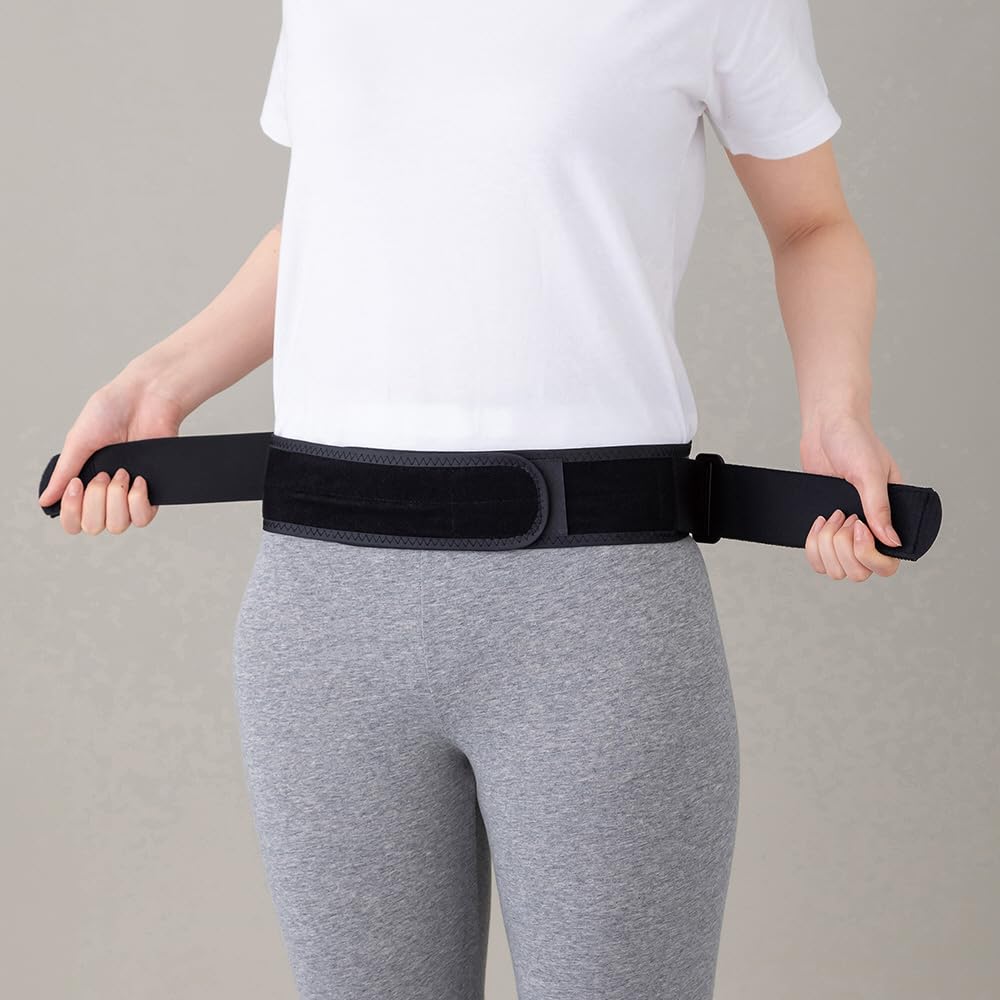 Пояснично-тазовый бандаж унисекс спортивный рабочий рабочий гольф теннисный фиксатор унисекс черный нормальный тип ML