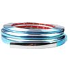 Alpha Depot Car Molding Multi Mall Body Bumper Protection Fender Molding Chrome Interior Door
