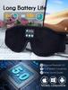 3D беспроводная маска для сна Bluetooth 5.0 с бинауральным стереозвуком и блокировкой света