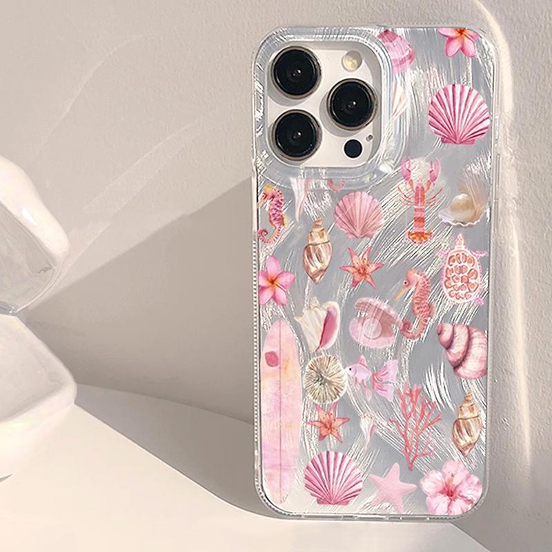 Чехол для телефона в морском стиле Ocean Marine для iPhone 17 16 15 14 Pro 13 12 11 Pro Max 17 Air XS X XR 7 8 Plus SE 2022 16E Ударопрочный чехол
