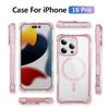 Mobile Phone Case Niche High-end Magnetic Transparent Case for Apple 13/14/15/16pro for Apple Mobile Phone Case