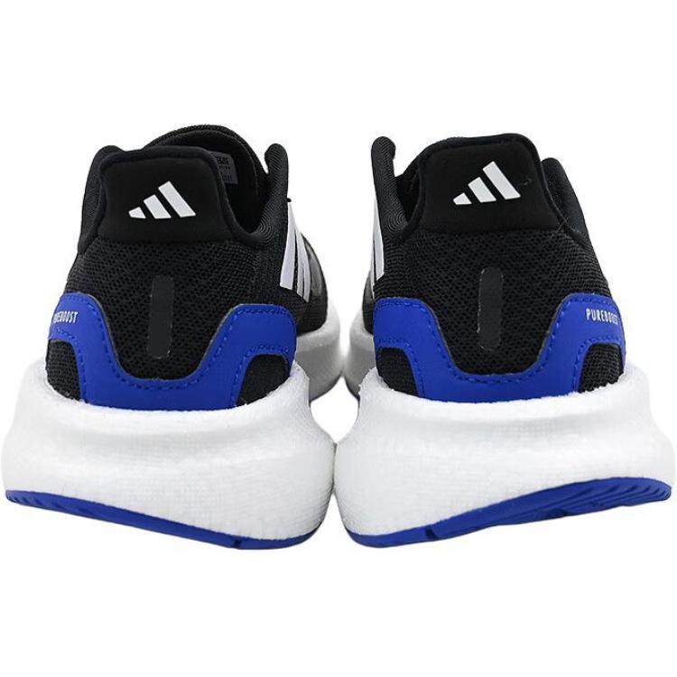 adidas Pureboost 5 Удобные Универсальные Нескользящие Износостойкие Кроссовки с Низким Верхом для Бега Детские Кроссовки Черные JH6233