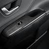 For Hyundai Kona SX2 2024-2026 Car Tuning Carbon Fiber Style Door Armrest Pad Decal Window Lifting Button Cover AccessrioesGood product