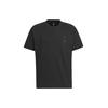 Pure Logo Identification Casual Short Sleeve T-Shirt Men Tops Black IX4290