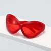 New European and American style sunglasses lines cat eye Milan fashion catwalk sunglasses YK special-shaped glasses