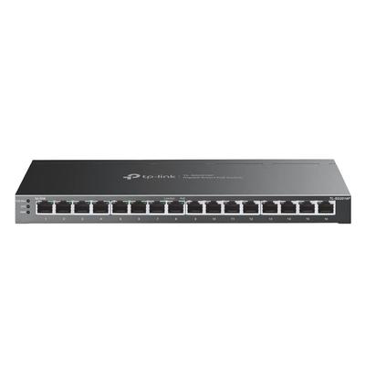 JetStream Gigabit Smart Switch с 8 портами UN TP-LINK 16-портовый PoE+ TL-SG2016P
