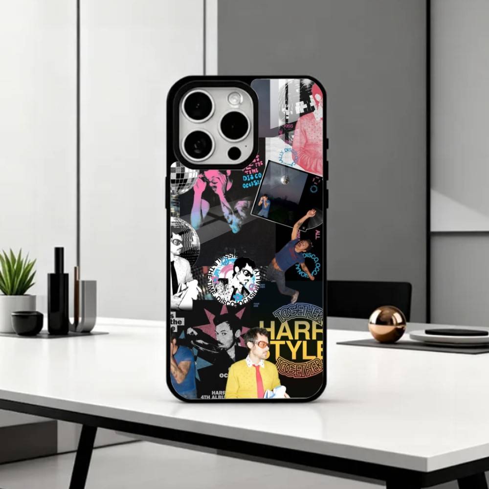 SINGER H-Harry Styles Phone Case For iPhone17,16,15,14,13,12,11 Plus,Pro Max Magnetic For Magsafe Wireless Charging
