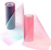 2 Roll Set Tulle Roll Width 15cm Glitter Fabric Gradient Color Glitter Wedding Birthday Party Party DIY Decoration Purple Approx. (Red Blue, Pink)