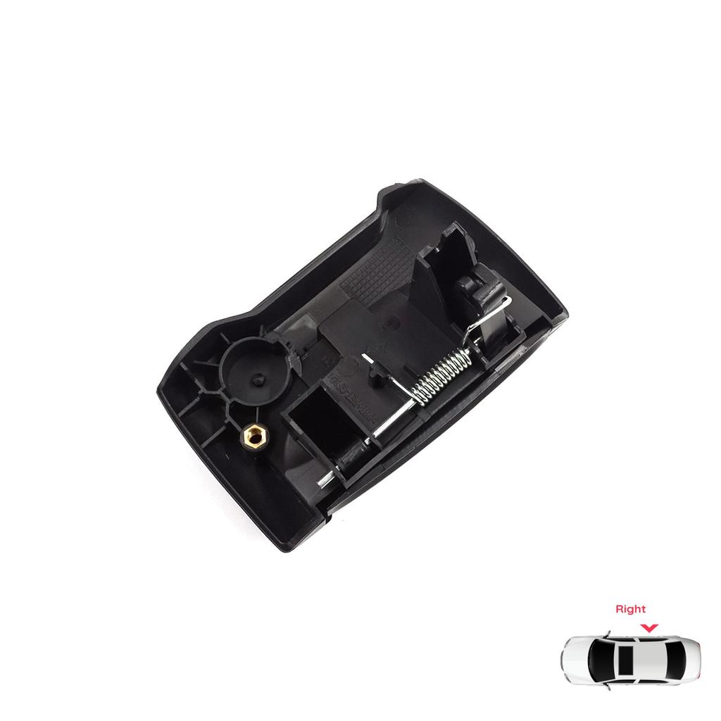 EDP1558-2 Right Side Sliding Door Exterior Opener Handle Black for Renault Kangoo KC Express FC Nissan Kubistar MK1 X76 8200107372