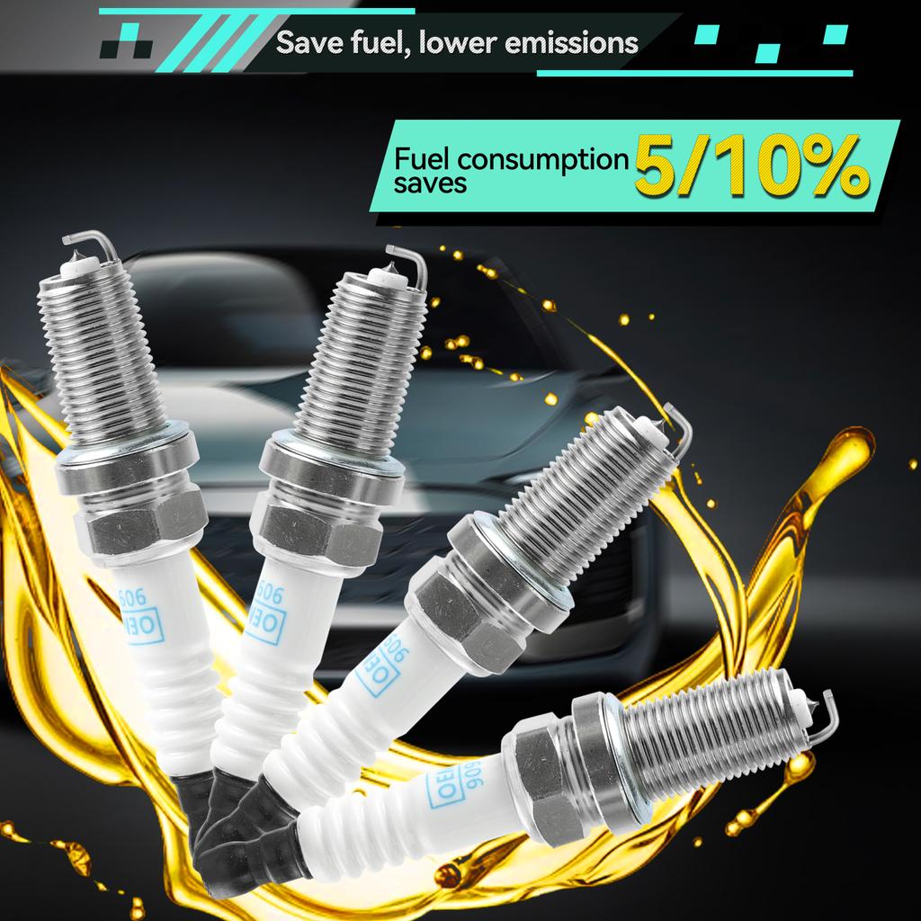 4 шт. автомобильные иридиевые свечи зажигания 90919-01233 автомобильные аксессуары зажигания для Toyota Camry RAV4 Jeep Infiniti Nissan Sentra Altima Dodge Ram 2005-2018