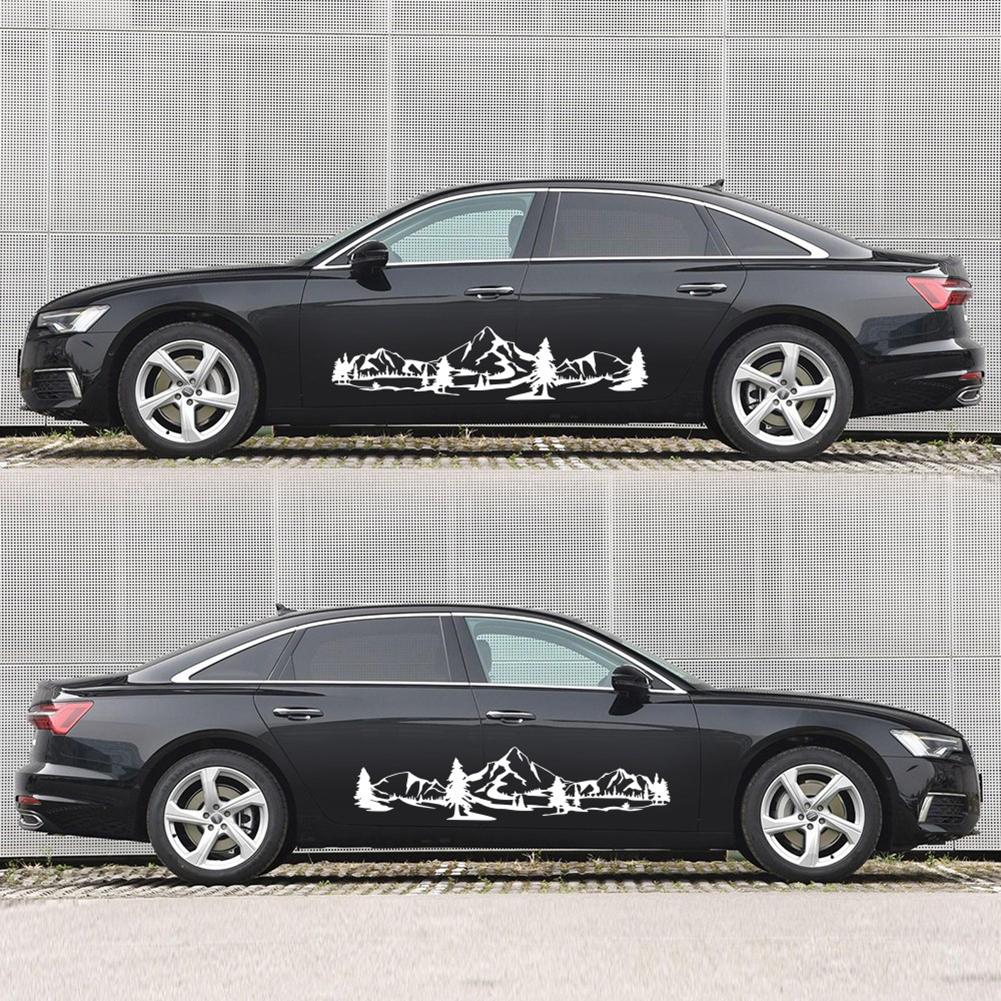 Новый горный лесной тотем украшение наклейка на автомобиль переделка гирлянда сосновый узор наклейка на боковую дверь кузов автомобиля наклейка
