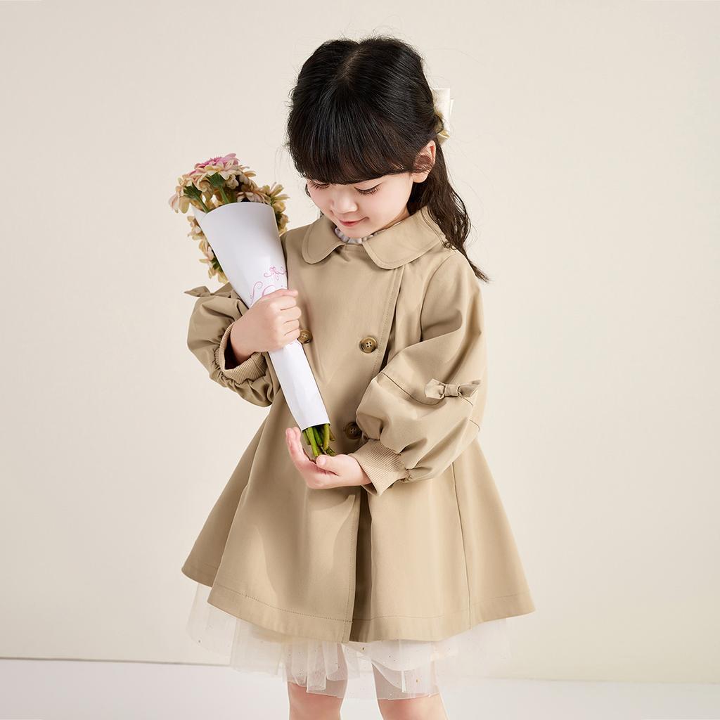 Baby Collar A-Line Version Coat