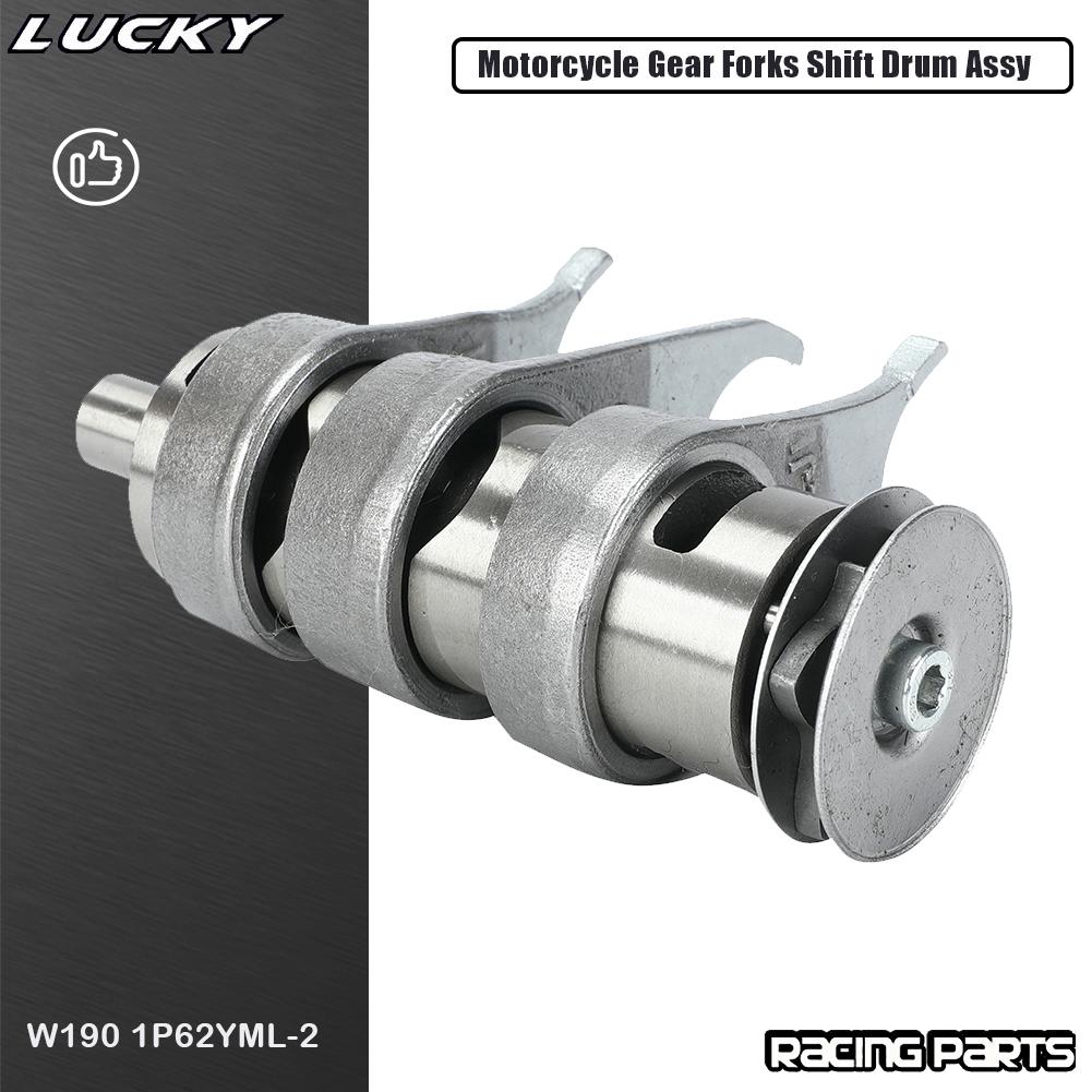 For 62mm Bore ZongShen ZS 190cc Z190 W190 1P62YML-2 Engine Dirt Pit Bike ATV Quad Parts Motorcycle Gear Forks Shift Drum Assy