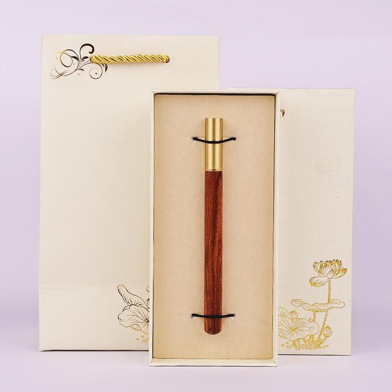 Винтажная шариковая ручка, латунная шариковая ручка, шариковая ручка с металлическим колпачком, школьные канцелярские принадлежности