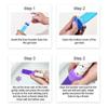 6 Pcs Toilet Cleaner Flower Flower Aromatic Toilet Gel Toilet Deodorant Cleaner Toilet Fragrance Household Aromatic Cleaning