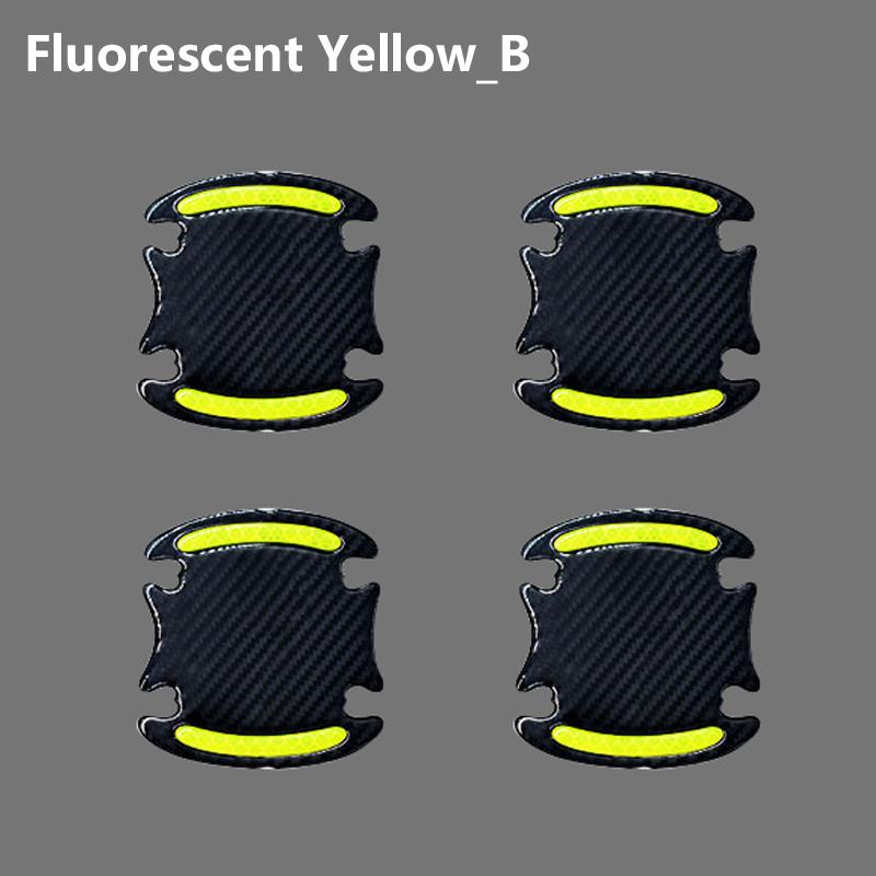 Doofoto 3D Автомобильная светоотражающая наклейка, лента, отражатель, крыло, предупреждающая полоса бампера, дверная ручка, чаша, крышка, автомобильные внешние аксессуары