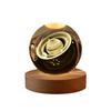 6cm 3D Crystal Ball Decoration 2025 Astronomy Solar Glass Planets Home Astronaut System B C5E9