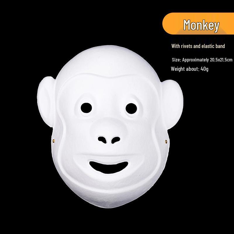 Наборы для самостоятельного изготовления масок с лицами кошки и лисы для детского рисования и выступлений на Фестивале Пекинской оперы