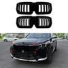 Для BMW X1 IX1 U11 2026+ Высококачественная ABS Однорядная и Двухрядная Решетка радиатора "Ноздри" Решетка переднего бампера автомобиля Глянцево-черная