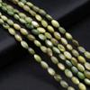 1Strand Natural Freshwater Shell Beads Dyeing Rice Shape Loose Spacer Beads for Jewelry Making DIY Necklace Bracelet Earring Accessories 4x8mm