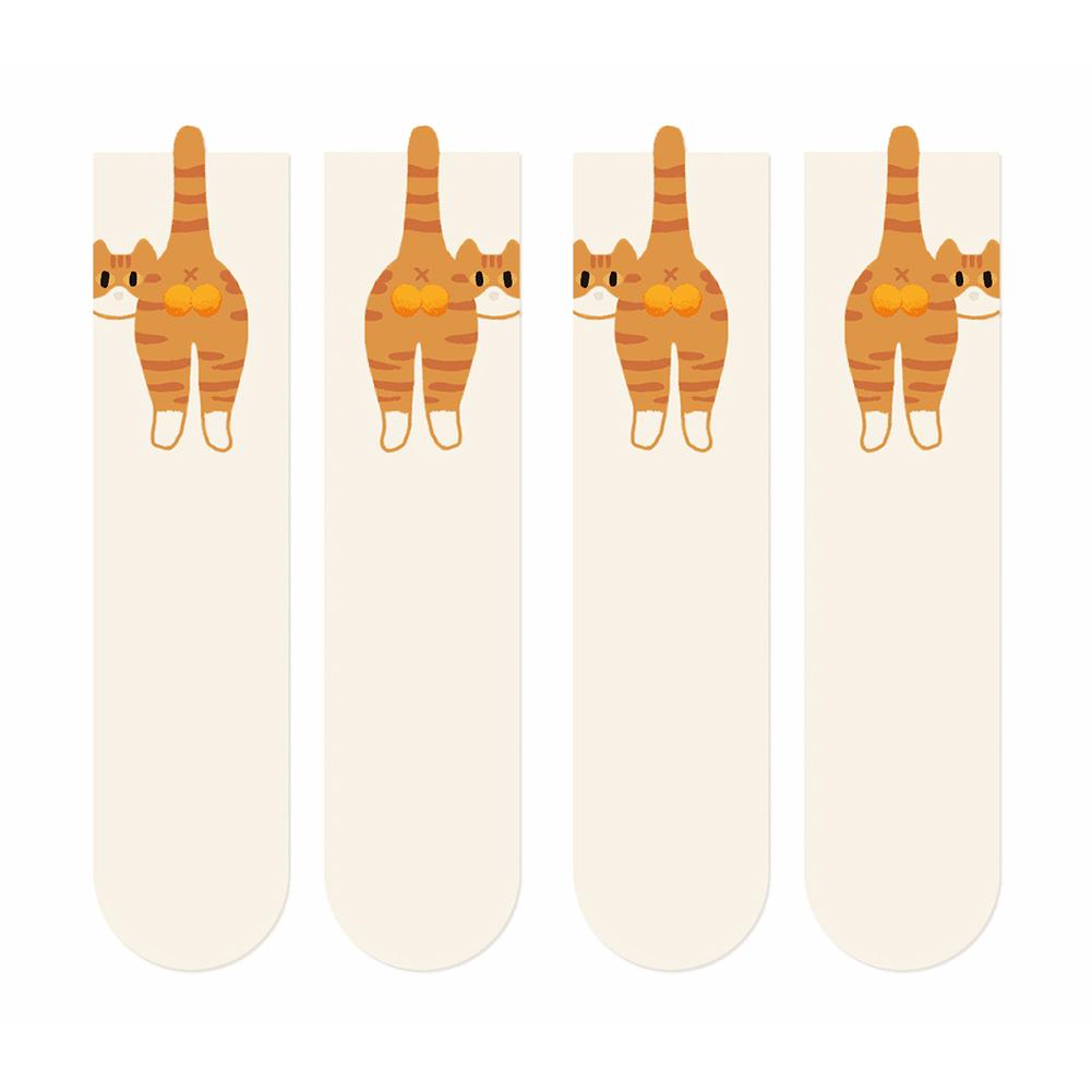 Cute Cat Socks with Balls Breathable Cat Socks with Fuzzy Balls Comfortable Novelty Animal Crew Cotton Socks for Outdoor Sports