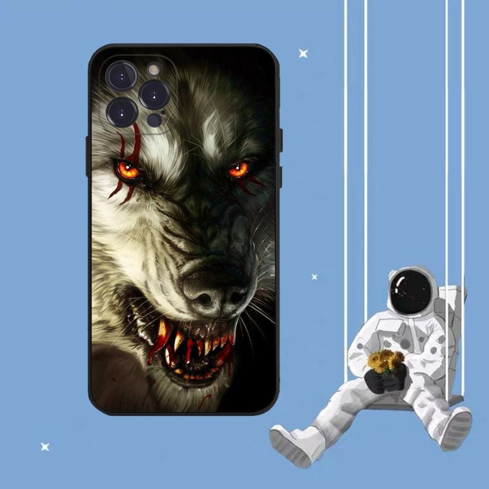 Wolf Phone Case For iPhone 14 11 12 13 Mini Pro XS Max Cover 6 7 8 Plus X XR SE 2020 Funda Shell